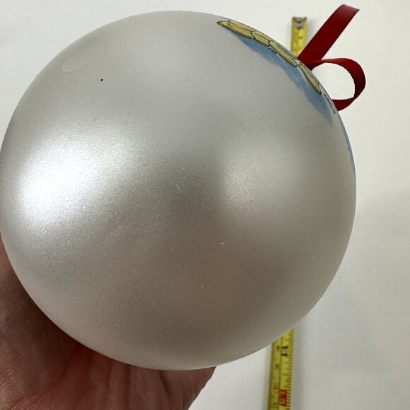 1984 Collector's Edition Campbell's Soup Kids Glass Caroler Christmas Tree Ball - Picture 5 of 6